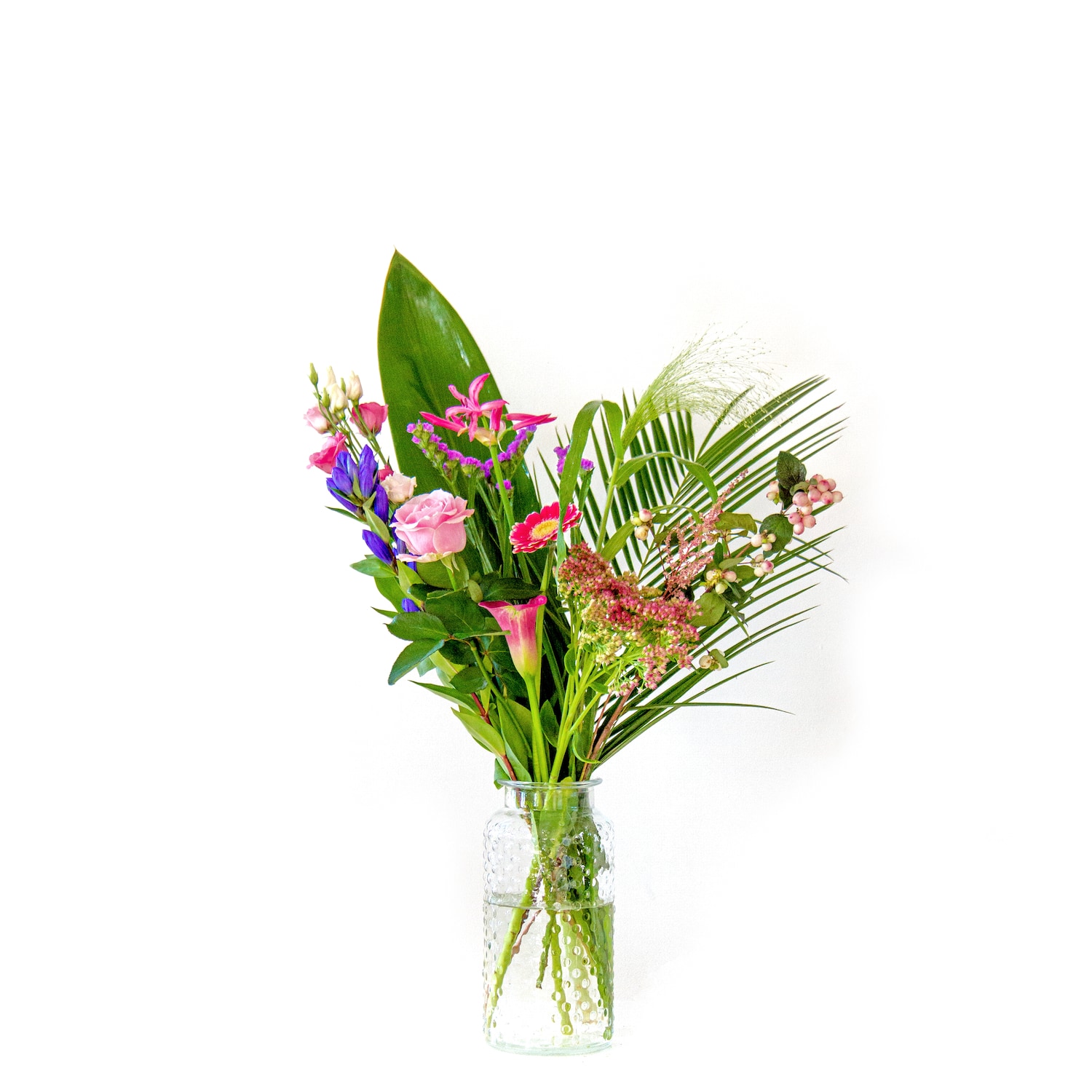 Bloemen abonnement - met GRATIS vaas